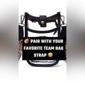 🏈 STADIUM BAGS ARE HERE!! 🏈 Pair with your favorite TEAM bag strap!!